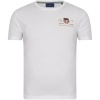 GANT T-Shirt Μπλούζα Με Οικόσημο 2003081-110 WHITE