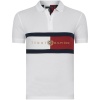 TOMMY HILFIGER Polo Μπλούζα Flag Κανονική Γραμμή MW0MW24735-YBR