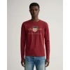 Gant T-shirt Με Στάμπα Κανονική Γραμμή 2004028 PLUMPED RED