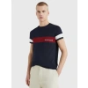 TOMMY HILFIGER T-SHIRT ΣΕ SLIM ΓΡΑΜΜΗ ΜΕ COLOUR-BLOCKED ΣΧΕΔΙΟ MW0MW29282