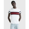 TOMMY HILFIGER T-SHIRT ΣΕ SLIM ΓΡΑΜΜΗ ΜΕ COLOUR-BLOCKED ΣΧΕΔΙΟ