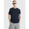 TOMMY HILFIGER T-SHIRT ΠΙΚΕ ΣΕ SLIM ΓΡΑΜΜΗ MW0MW30039 DW5