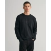 GANT T-shirt Tonal Archive Shield Κανονική Γραμμή 2004041-005 black