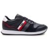 TOMMY HILFIGER RUNNER EVO LEATHER-NAVY FM0FM04714-DW5