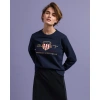 GANT ARCHIEVE SHIELD C-NECK SWEAT 3GW4204688-433 EVENING BLUE