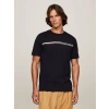 TOMMY HILFIGER T-SHIRT ΜΕ MONOTYPE ΚΑΙ SIGNATURE ΛΕΠΤΟΜΕΡΕΙΑ MW0MW33688-DW5