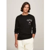 TOMMY HILFIGER VARSITY ΜΑΚΡΥΜΑΝΙΚΟ T-SHIRT ΜΕ ΛΟΓΟΤΥΠΟ MW0MW34252-BLACK