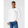 TOMMY HILFIGER VARSITY ΜΑΚΡΥΜΑΝΙΚΟ T-SHIRT ΜΕ ΛΟΓΟΤΥΠΟ MW0MW34252 WHITE