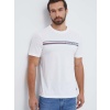 TOMMY HILFIGER T-SHIRT ΜΕ MONOTYPE ΚΑΙ SIGNATURE ΛΕΠΤΟΜΕΡΕΙΑ MW0MW33688-YBR