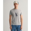 Gant Ανδρικό Sail Print T-Shirt 2003163-93