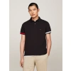 TOMMY HILFIGER Slim Πόλο Μπλούζα Με Μανσέτες Σε Αντίθεση MW0MW35601 BDS