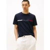 Tommy Hilfiger T-Shirt Λογότυπο με λαιμόκοψη MW0MW36498 DW5