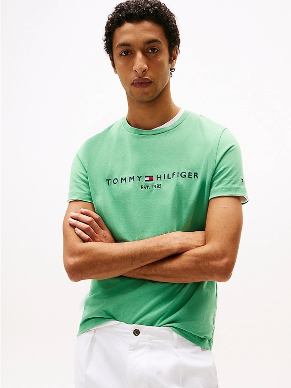 TOMMY HILFIGER T-Shirt Από Οργανικό Βαμβάκι MW0MW11797 L3J