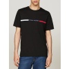 Tommy Hilfiger T-Shirt Λογότυπο με λαιμόκοψη MW0MW36498 BDS