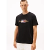 TOMMY HILFIGER T-Shirt Με Κλασική Λαιμόκοψη Και Κεντητό Λογότυπο