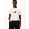 TOMMY HILFIGER T-Shirt Με Κλασική Λαιμόκοψη Και Κεντητό Λογότυπο