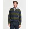 Gant Polo Μπλούζα Stripe Heavy Rugger Κανονική Γραμμή 2004083
