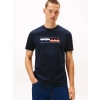 Tommy Hilfiger T-Shirt Με Λογότυπο Και Στρογγυλή Λαιμόκοψη MW0MW40014 DW5
