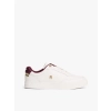 Tommy Hilfiger Δερμάτινα Sneakers Με Colour-Pop Λεπτομέρειες FW0FW08680 YBH