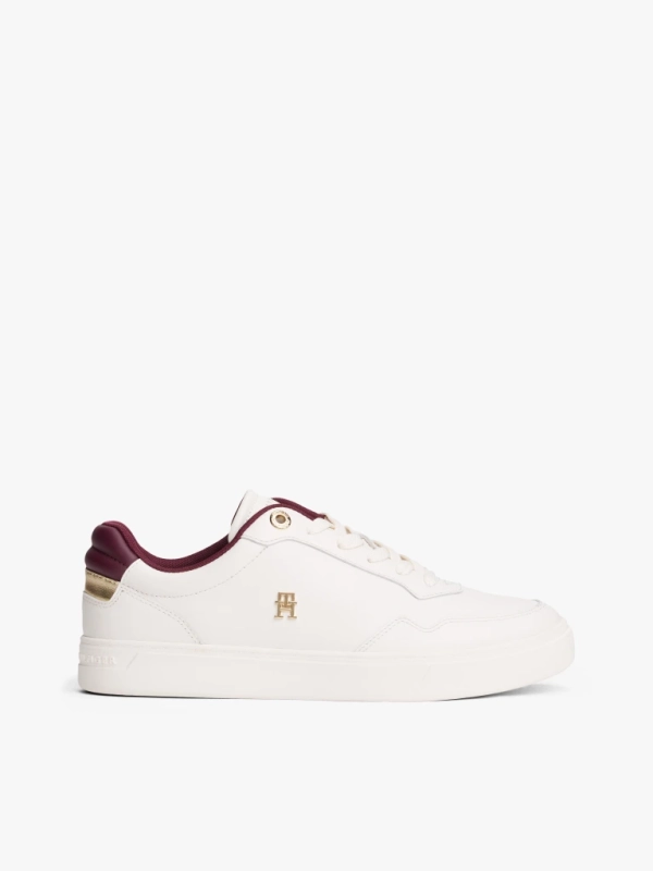 Tommy Hilfiger Δερμάτινα Sneakers Με Colour-Pop Λεπτομέρειες FW0FW08680 YBH