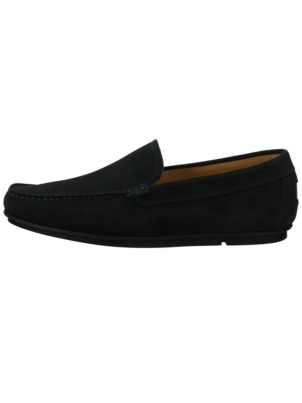 Gant Wilmon Δερμάτινα Ανδρικά Loafers σε Μπλε Χρώμα